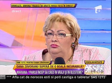 Mariana Zavoranu: "Pepe mi-a nenorocit copilul"