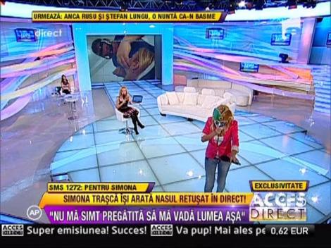 Din cauza ametelilor cauzate de operatia la nas, Simona Trasca paraseste platoul Acces Direct