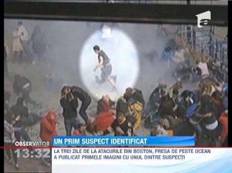 Primele imagini cu unul dintre suspectii atentatului din Boston