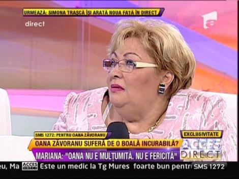 Mariana Zavoranu: "Oana se ofileste!"