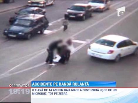 IMAGINI SOCANTE! / Accidente pe banda rulanta