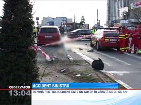 Asistenta ucisa pe trotuar de o masina