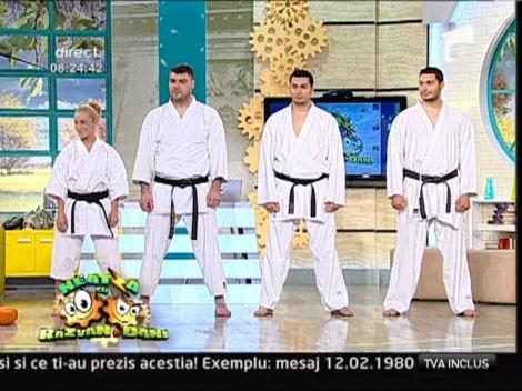 Demonstratie de karate la Neatza