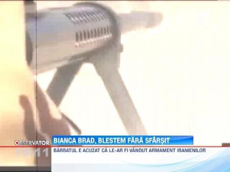 Bianca Brad se teme ca nu-l va mai vedea pe tatal copilului ei