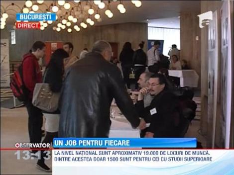 19.000 de locuri de munca in cadrul Bursei Generale a Locurilor de Munca