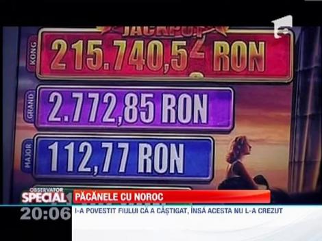 Un oradean a castigat 60.000 de mii de euro la pacanele