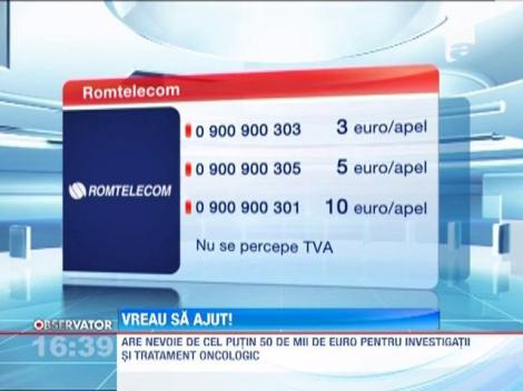 VREAU SA AJUT! Mihai are 8 luni si invatat sa lupte pentru viata