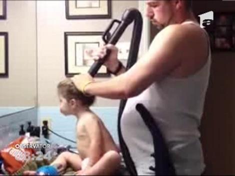 Coafura facuta cu aspiratorul