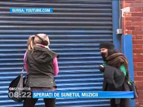 Sunetul muzicii poate fi inspaimantator