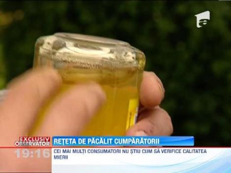 Cum identificam mierea de albine contrafacuta