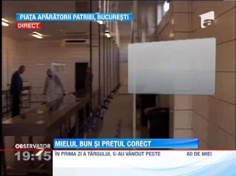 S-a deschis singurul targ de miei vii din Bucuresti