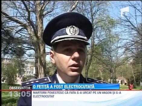 O fetita din Constanta s-a electrocutat in gara CFR Palas