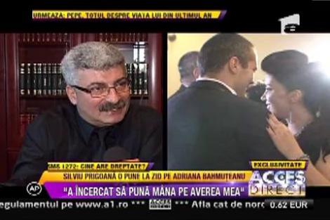 INTERVIU EXCLUSIV! Silviu Prigoana o distruge pe Adriana Bahmuteanu: "A incercat un santaj ordinar folosind copiii"