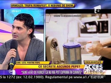 EXCLUSIV: Pepe, un om fericit: "Creste inima in mine cand vad ce familie frumoasa am"
