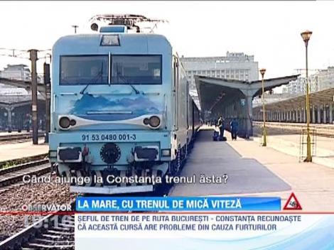 Mersul cu trenul pana la mare mai rapid