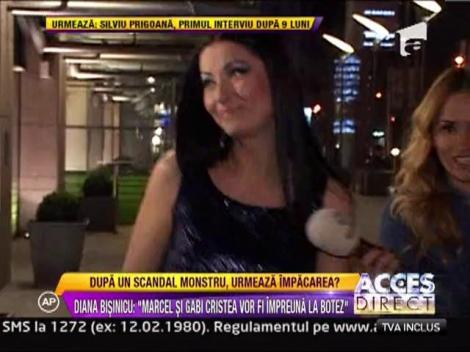 Gabriela Cristea, stralucitoare la botezul fetitei lui Catrinel Sandu