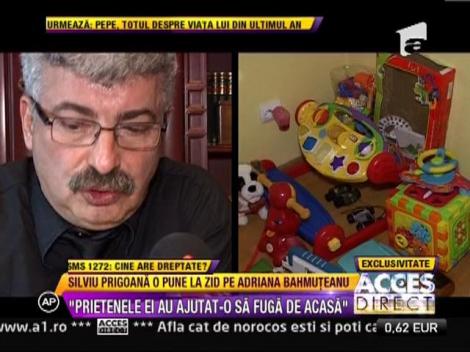 Silviu Prigoana: "Eu am platit apartamentul ei"