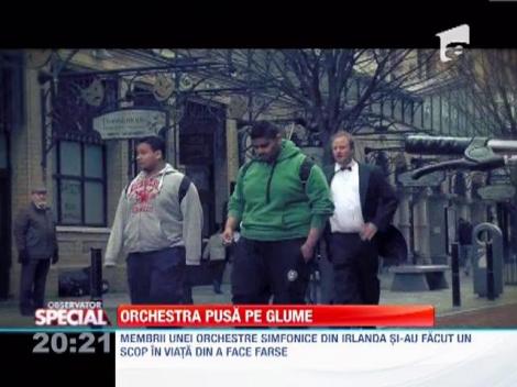 Orchestra pusa pe glume