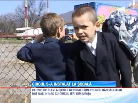 Circul si scoala sunt in aceeasi curte, la Bistrita-Nasaud!