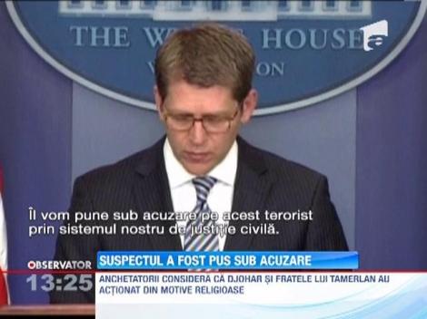 Singurul suspect capturat in viata dupa atentatul de la Boston risca pedeapsa capitala