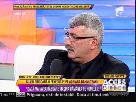 Silviu Prigoana: "Nu eu i-am luat masina inapoi, ci firma de leasing"