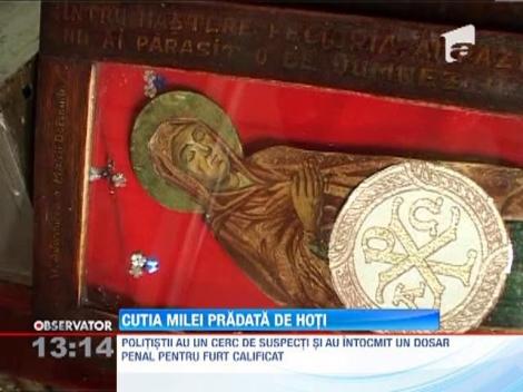 Cutia milei pradata de hoti