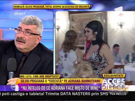 Silviu Prigoana o "executa" pe Bahmu: "Eu nu m-am casatorit cu mama Adrianei"