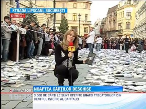 Centrul Istoric din Bucuresti s-a transformat in biblioteca in aer liber