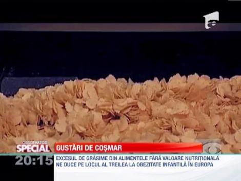 Chipsurile si floricelele de porumb cresc riscul aparitiei cancerului