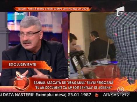 Silviu Prigoana: "Eu am documente ca am fost santajat de Adriana"