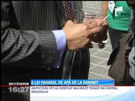 Nereguli grave la terasele din centrul Brasovului