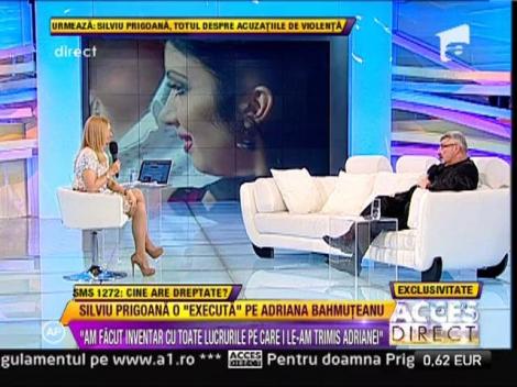 Silviu Prigoana: "Din August i-am trimis lunar 1000 de euro"