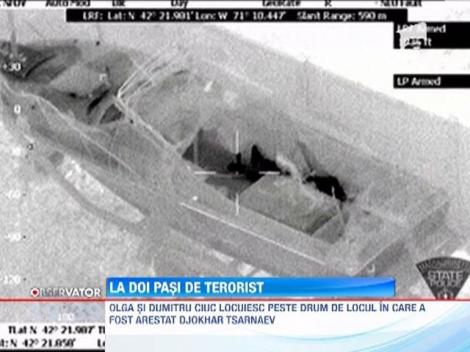 Doi romani, martori la arestarea atentatorului de la Boston