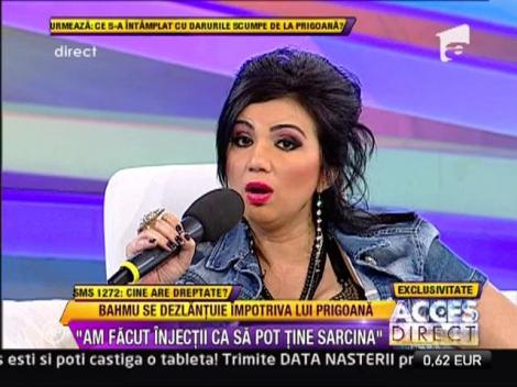 Adriana Bahmuteanu: "Nu cred ca Prigoana ma vrea inapoi"