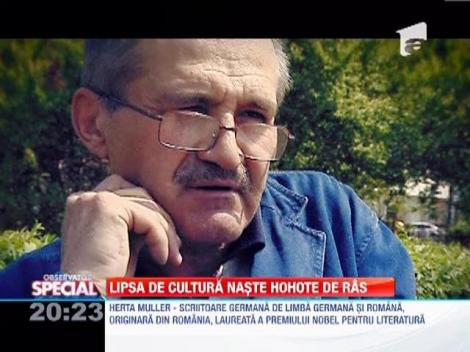 Romanii nu stiu cine este Herta Muller