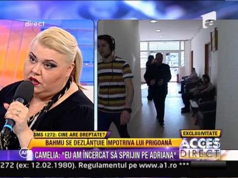 Adriana Bahmuteanu: "Camelia a stat langa mine la nastere"