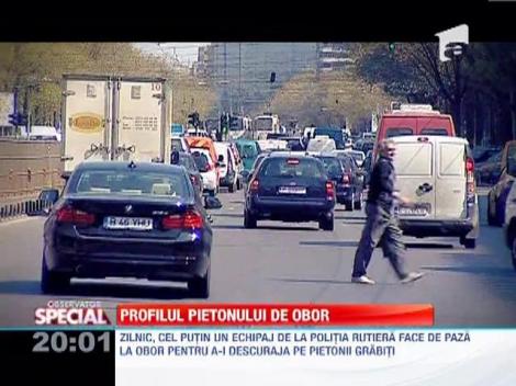 Pietonii indisciplinati nu pot fi convinsi sa-si schimbe obiceiurile!