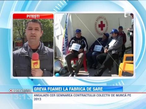 Greva foamei la uzinele Sodice Govora