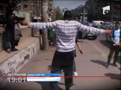 Bataie intre politisti si oamenii fara adapost care-si fac veacul la Gara de Nord din Bucuresti