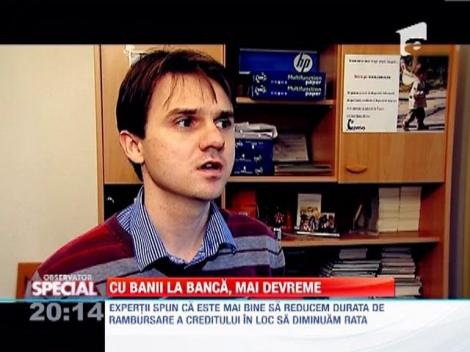 Rambursarea anticipata a creditului