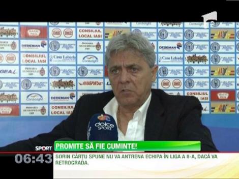 Sorin Cartu, antrenor la CSMS Iasi