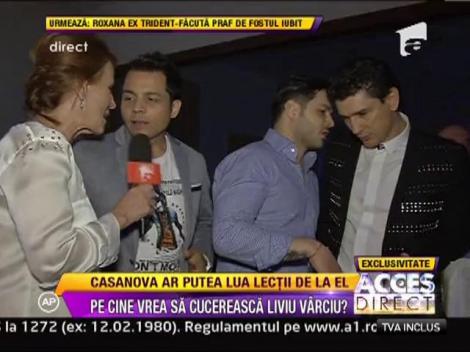 Liviu Varciu, flirt in direct!