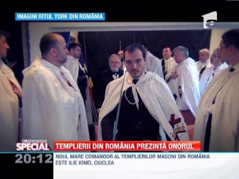 Templierii din Romania prezinta onorul