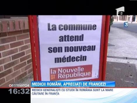 Medicii romani, laudati de francezi