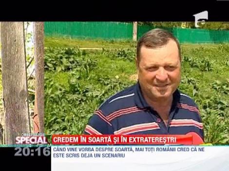 Romanii cred in soarta si extraterestii