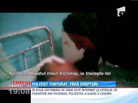UPDATE/ Un politist din Targoviste a ajuns o leguma, dupa ce a fost internat cu forta la psihiatrie