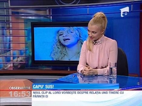 Lora a lansat videoclipul piesei „Capu' sus“