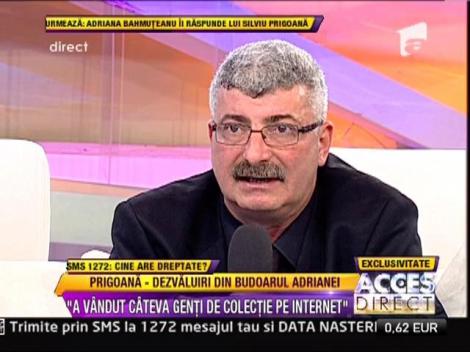 Silviu Prigoana: "I-am cumparat o multime de genti de colectie"