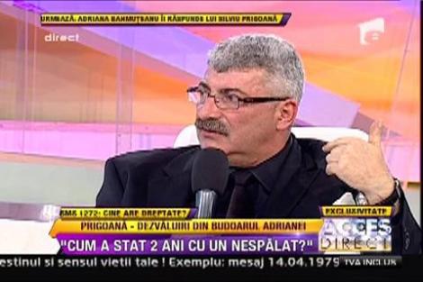 Dialog halucinant intre Prigoana si Bahmuteanu: "Rusine sa-ti fie! Noua luni ai aruncat laturi in capul meu!"