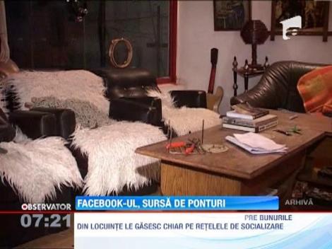 Facebook-ul, sursa de ponturi pentru spargatorii de locuinte